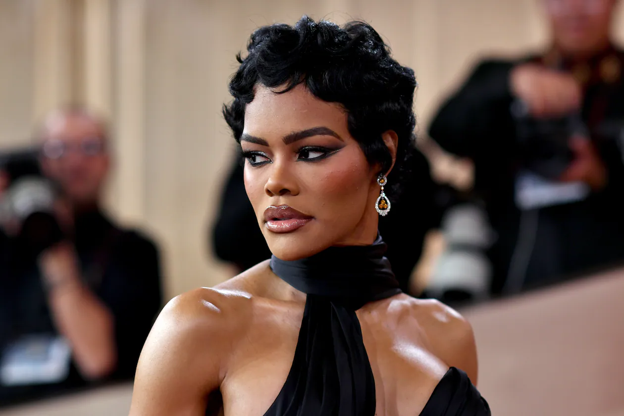 Atlanta area resident Teyana Taylor — pictured arriving at the Golden Globes on Sunday, Jan. 11, 2026 — was nominated for the Academy Award for best supporting actress for her performance in "One Battle After Another." (Richard Shotwell/AP)