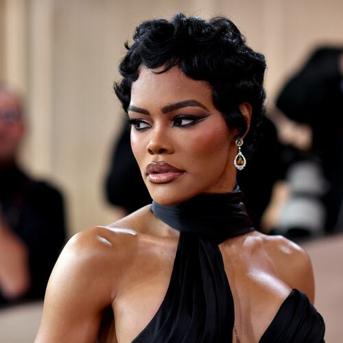 Atlanta area resident Teyana Taylor — pictured arriving at the Golden Globes on Sunday, Jan. 11, 2026 — was nominated for the Academy Award for best supporting actress for her performance in "One Battle After Another." (Richard Shotwell/AP)