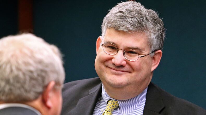 State Sen. David Shafer, R-Duluth, is the Senate Pro Tem and the author of Amendment A, a ballot initiative that asks voters to cap the state income tax at 6 percent. There has been no attempt to raise the rate since 1955. JASON GETZ / AJC FILE