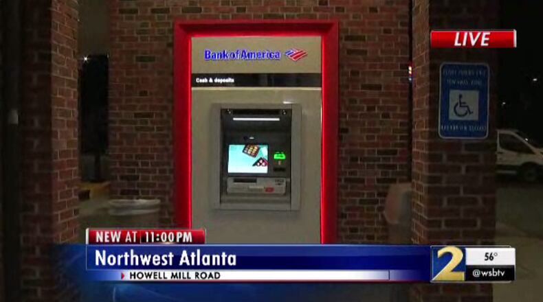 A man lost more than $1,000 and multiple electronic devices in a "slider crime" in northwest Atlanta.