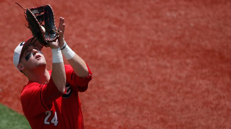 First baseman Adam Sasser was dismissed from the University of Georgia baseball team Wednesday.