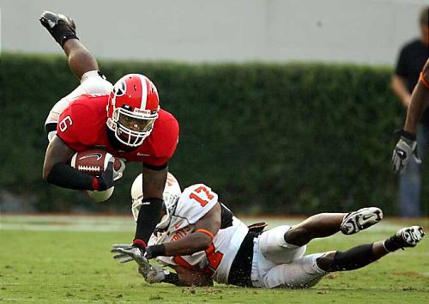 Georgia Bulldogs 35, Oklahoma St. 14 (2007)