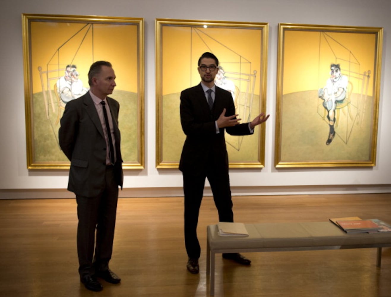 Three Studies of Lucian Freud
