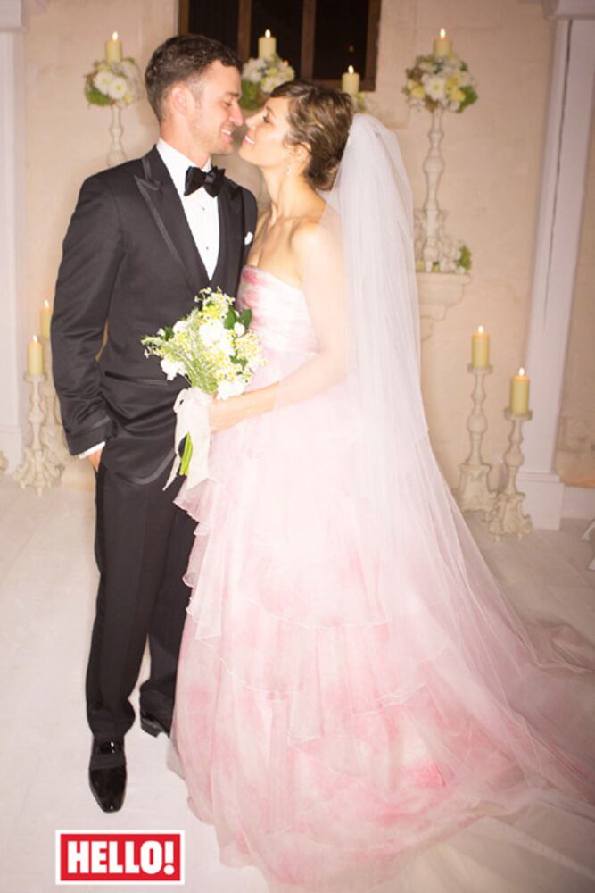 Unconventional celebrity wedding dresses
