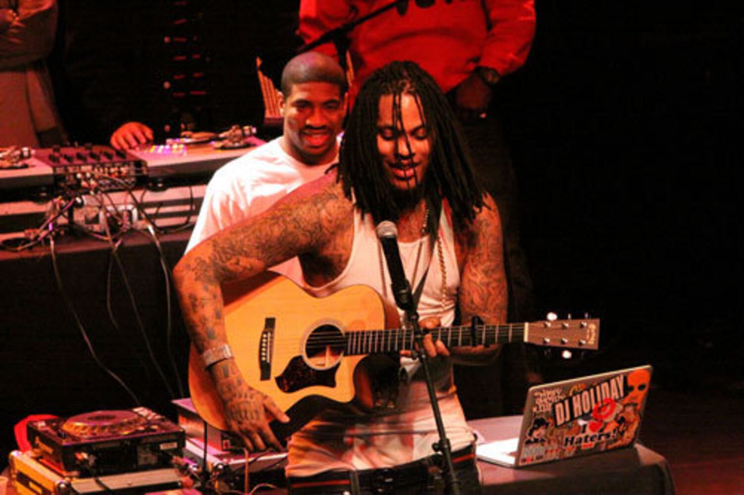 Waka Flocka Flame and Wale perform at the Tabernacle