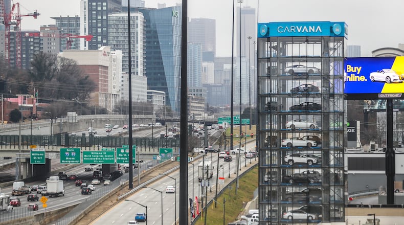 Georgia's revenue remains well ahead of last year, although income tax collections were off 6.8% from February 2021. Net sales tax collections were up 12.8% over February 2021. (John Spink / John.Spink@ajc.com)