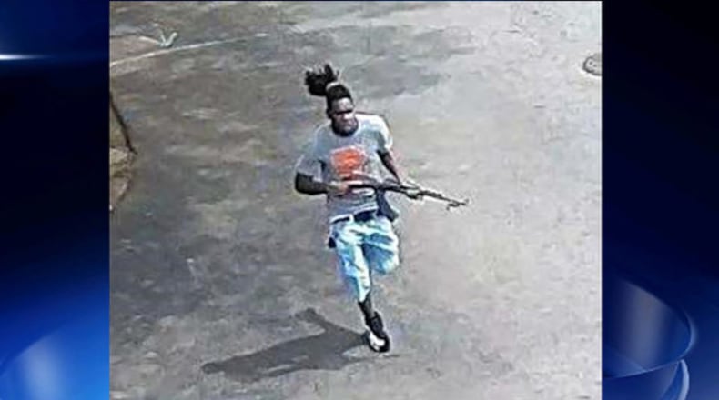 DeKalb County police say this man chased and killed a young man outside a hotel.