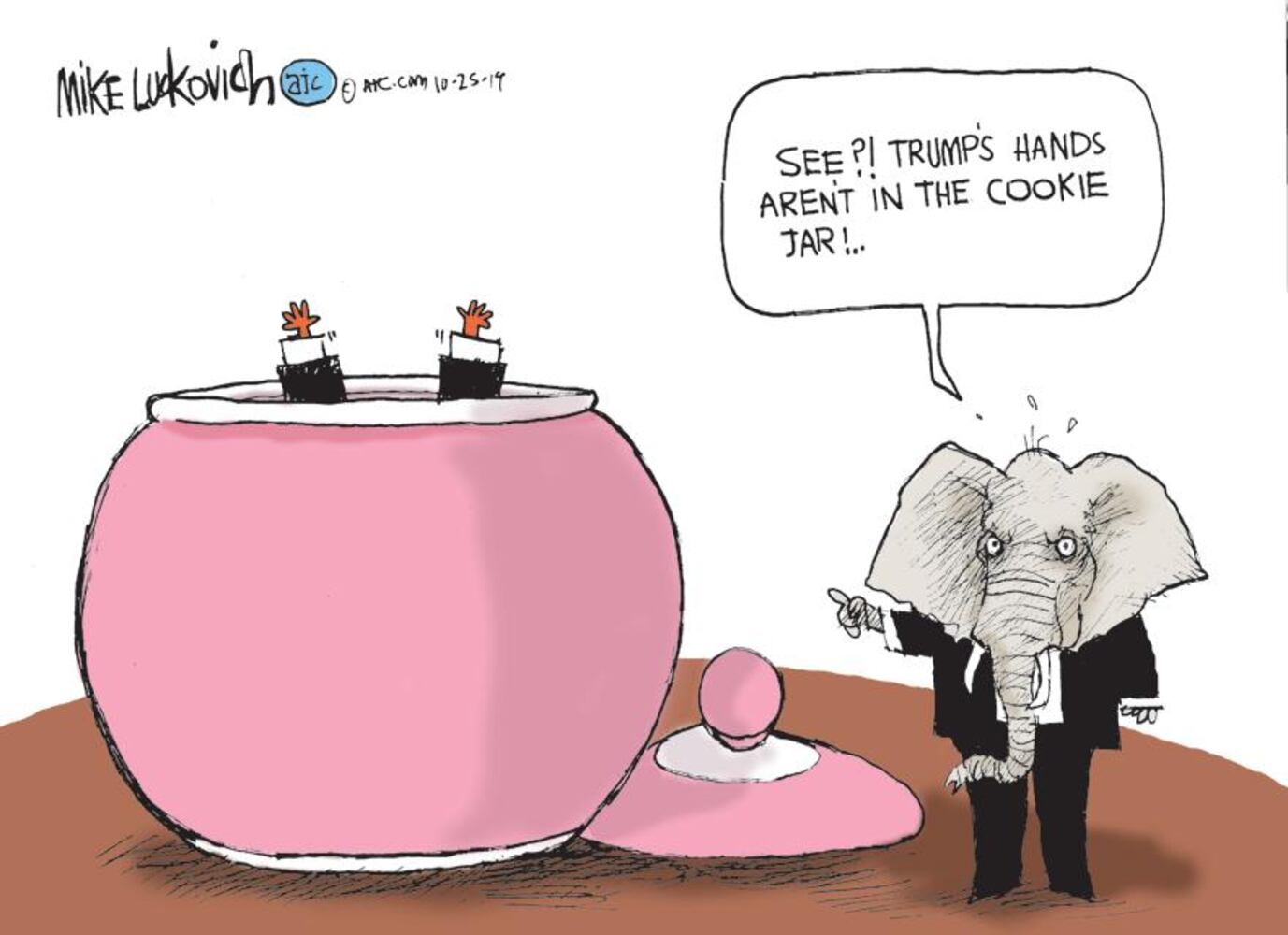 Mike Luckovich: The Round File for October 2019