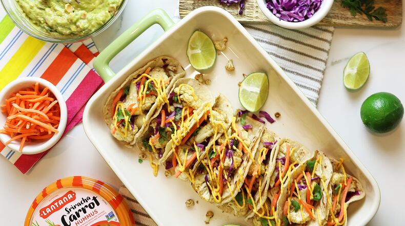 Sriracha carrot hummus from Lantana