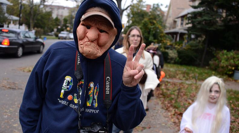 At the ripe old age of 16, teenagers in Bathurst, New Brunswick, are banned from trick-or-treating and other trick-or-treaters must wrap up their candy grabbing by 8 p.m., according to the proposed law. (Photo by Stephen Lovekin/Getty Images)