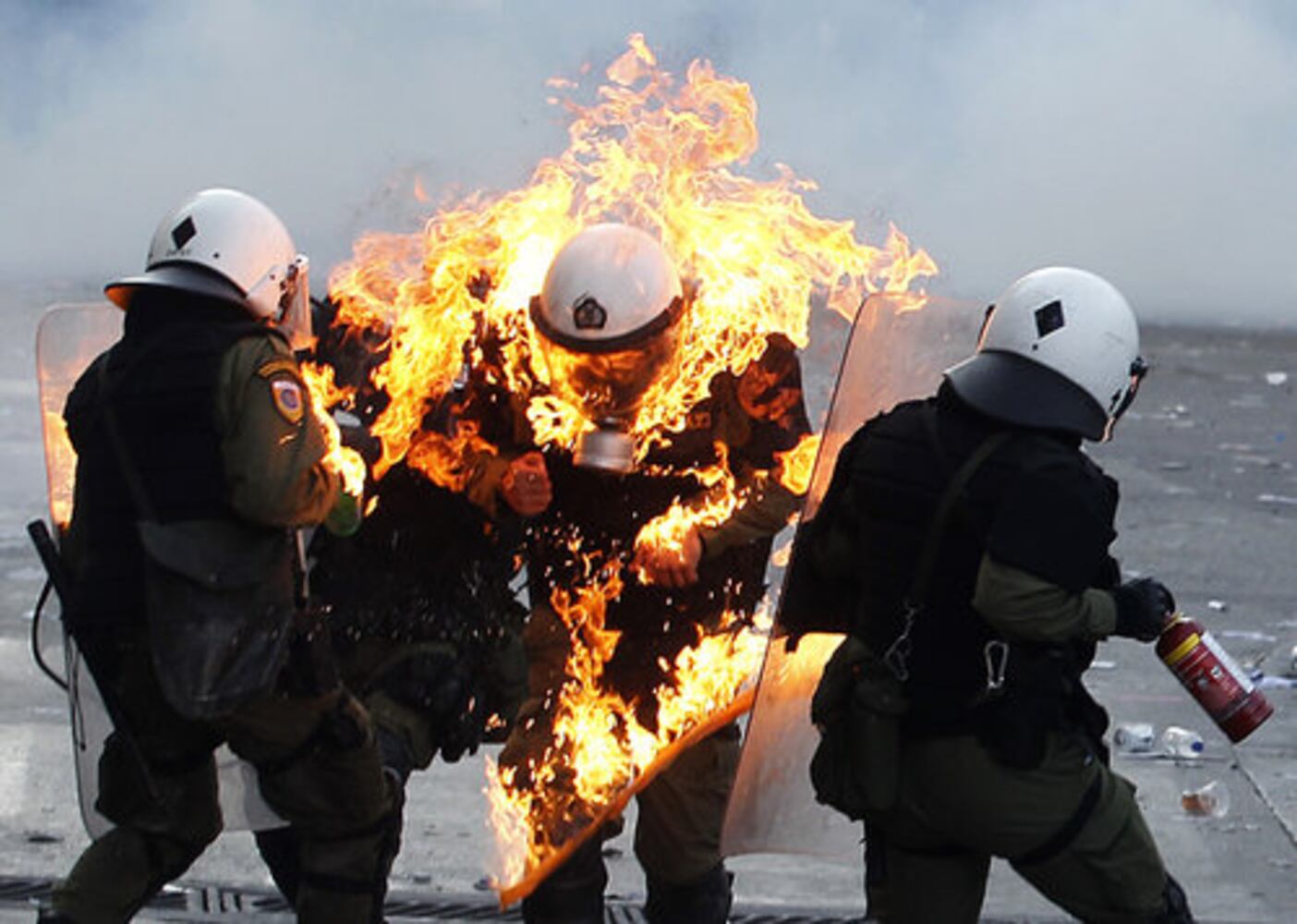 Riots in Greece