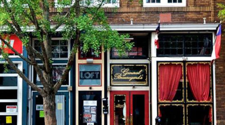Exterior view of Genral Beauregard’s bar in Athens, downloaded from the bar’s Facebook page.
