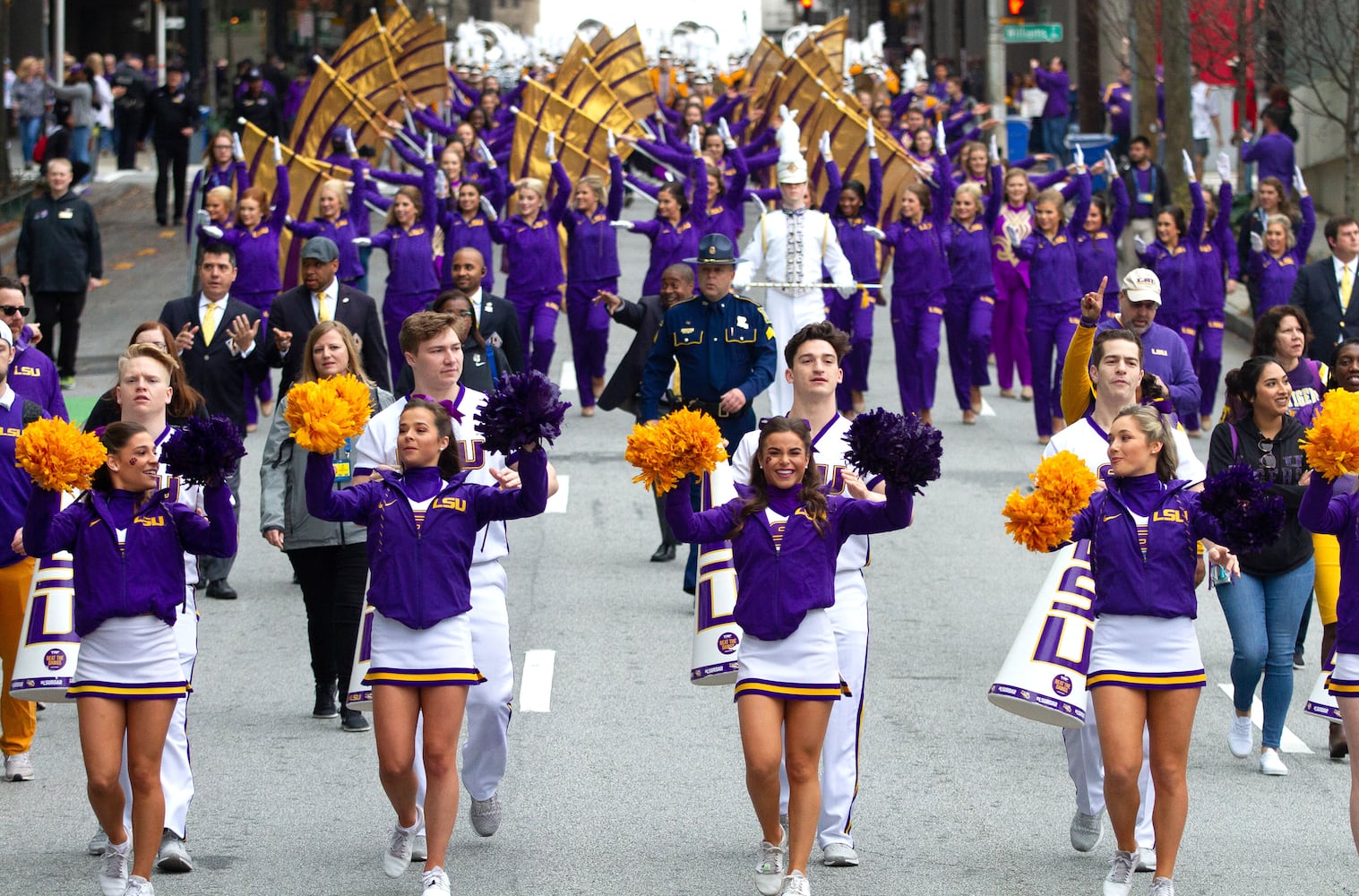 PHOTOS: 2019 Chick-fil-A Peach Bowl parade and fan fest