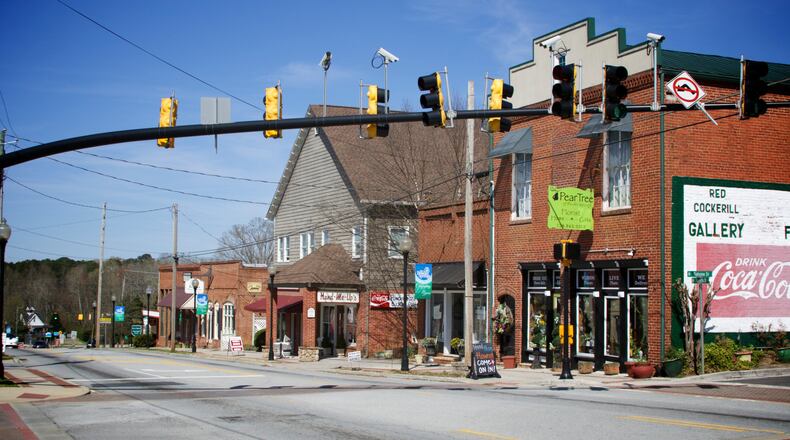 Most on-street parking is now prohibited in Powder Springs. Courtesy city of Powder Springs