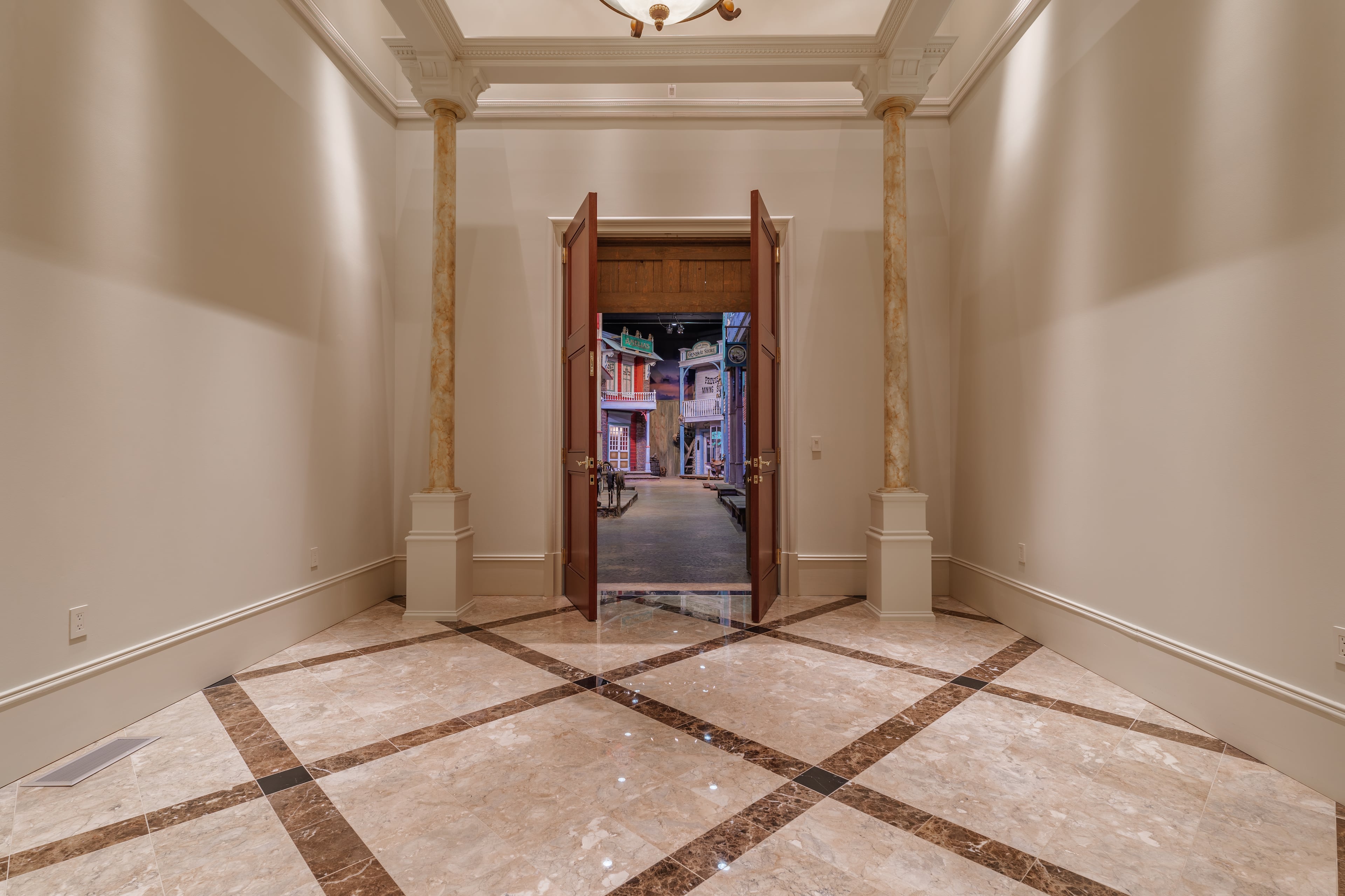 The Milton mansion was built in 2002, features over 24,000 square feet of living space and is currently priced at $8,950,000.
Listing by Bonnie Smith