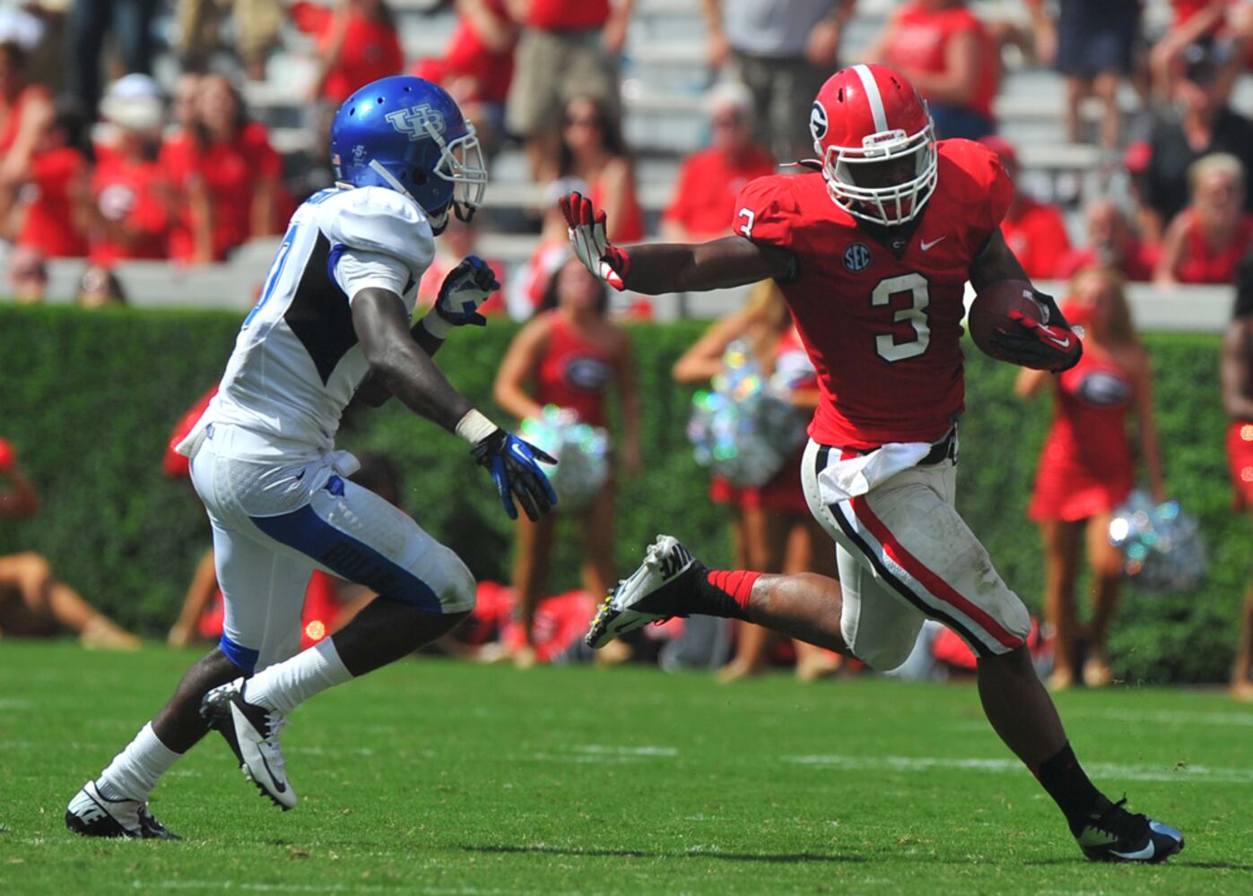 Game 1: Georgia 45, Buffalo 23