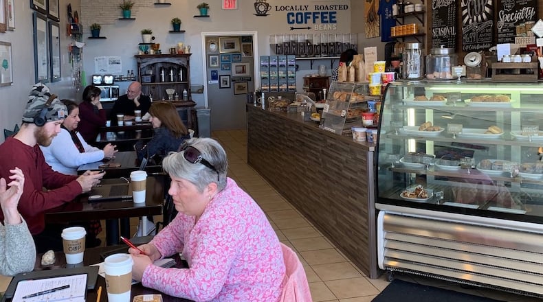 The Corner Cup features coffee, espresso, latte, hot chocolate, cold brew, smoothies, frappes, various seasonal drinks, tea, juice and local baked goods and sandwiches. The work of local artists is displayed on the walls (and for sale), and the shop has free Wi-Fi and power connections. CONTRIBUTED BY OLIVIA KING