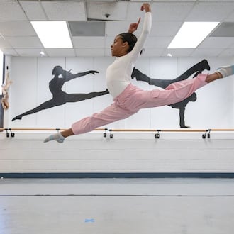 Skylar Dodson enjoys dancing with the Atlanta Ballet Centre for Dance Education. She participates in the community engagement program, which introduces children from diverse backgrounds to the world of dance. (Courtesy of Amber Times)