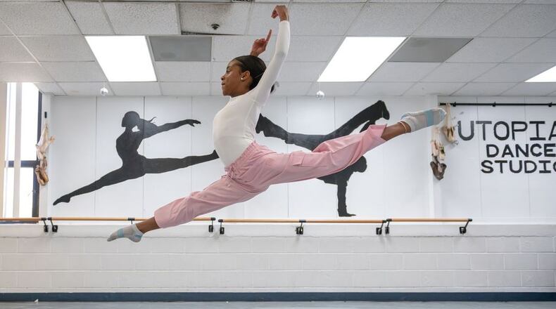 Skylar Dodson enjoys dancing with the Atlanta Ballet Centre for Dance Education. She participates in the community engagement program, which introduces children from diverse backgrounds to the world of dance. (Courtesy of Amber Times)