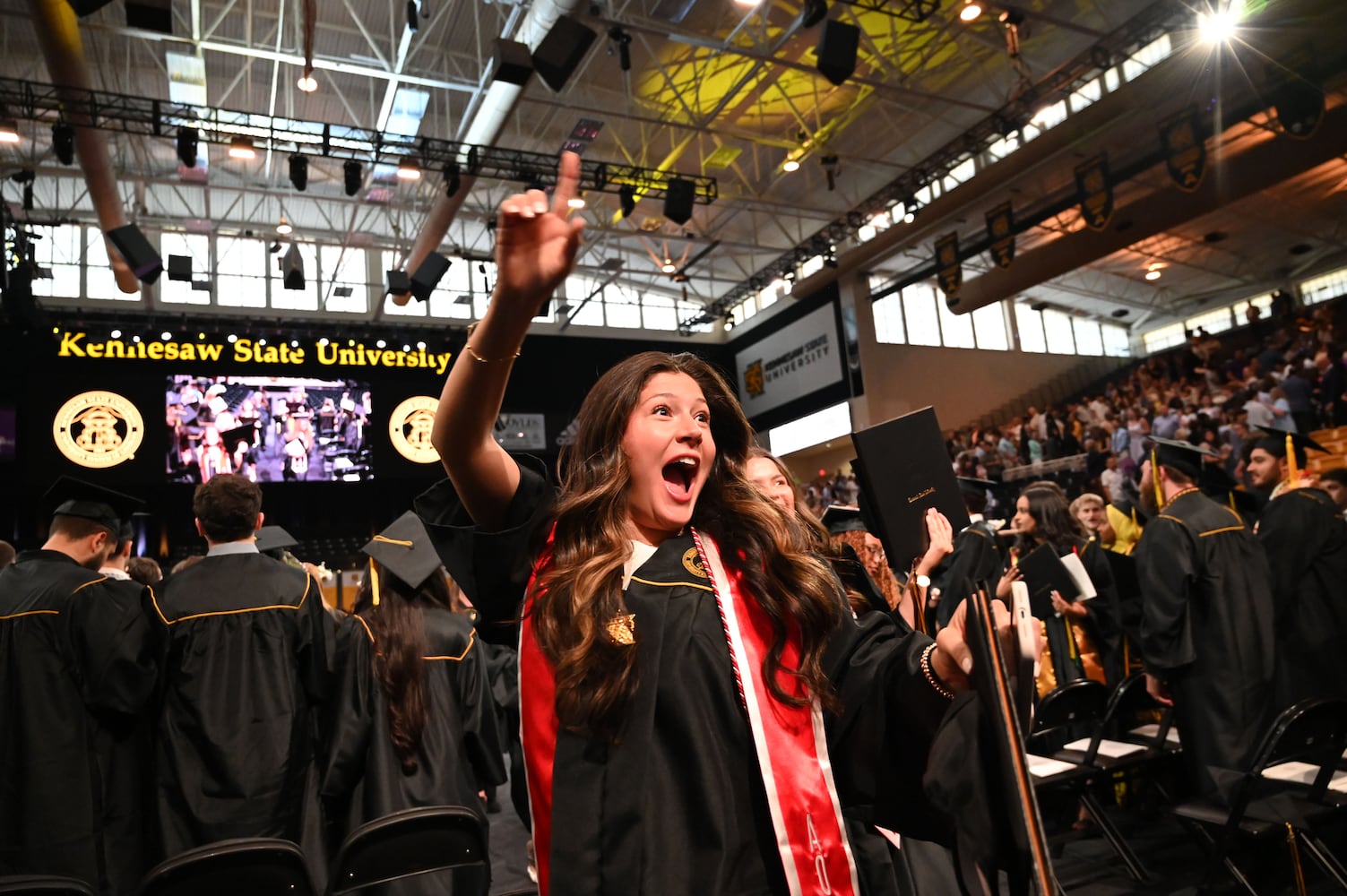 KSU commencement ceremony