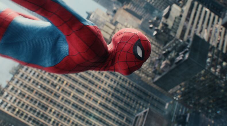 This image released by Sony Pictures shows a scene from "Spider-Man: Brand New Day." (Sony Pictures via AP)