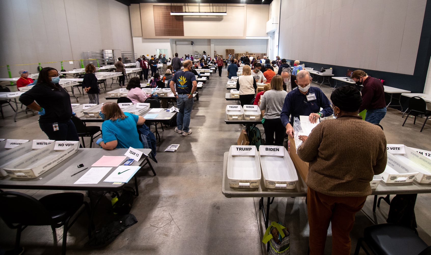 A hand recount of the presidential