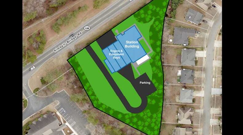 Johns Creek is planning to build a fourth fire station for the city. It just ponied up $379,000 for 1.8 acres of land to build it on.