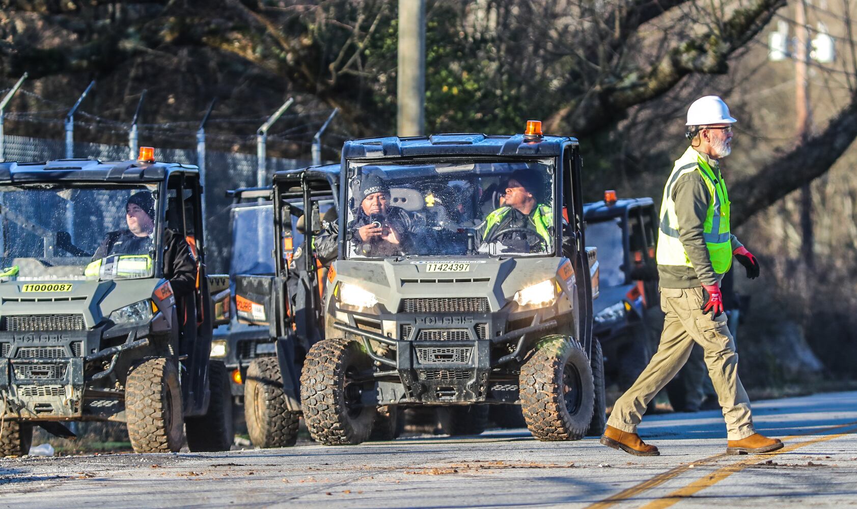 Atlanta police training center site Feb 6, 2023