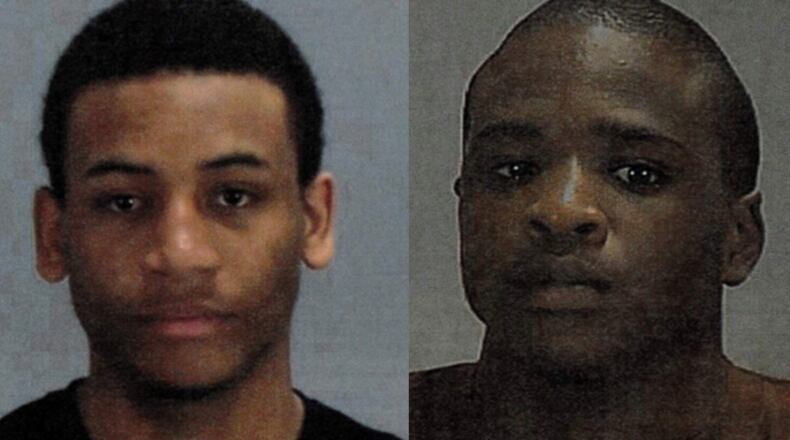 Zarak Richardson (left) and Travon Arnold