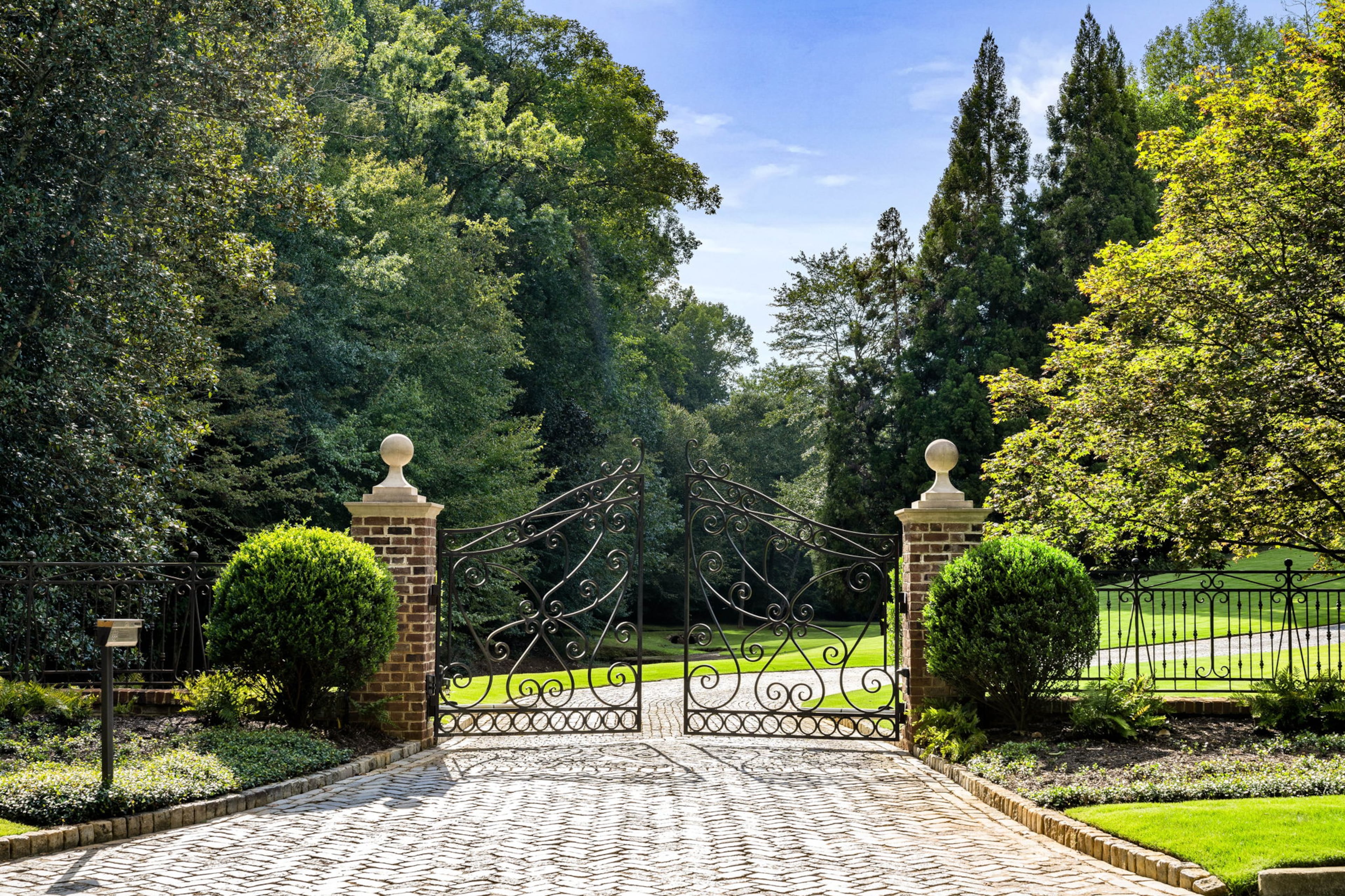 Sold for $12,865,000, the Buckhead property features over 14,000 square feet of living space in the main house alone.