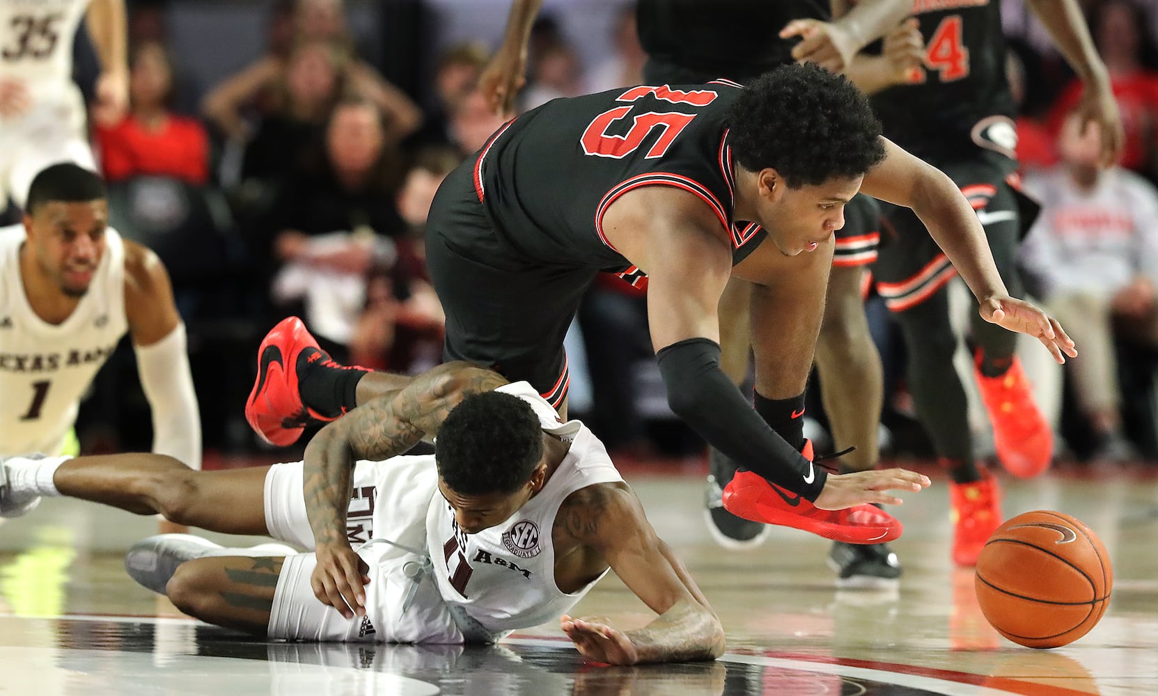 Photos: Bulldogs are too strong for Texas A&M