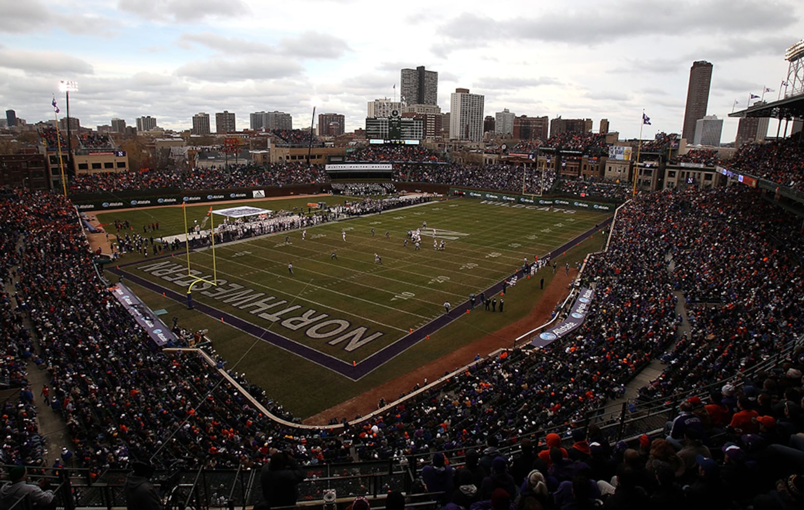 College football at Wrigley Field