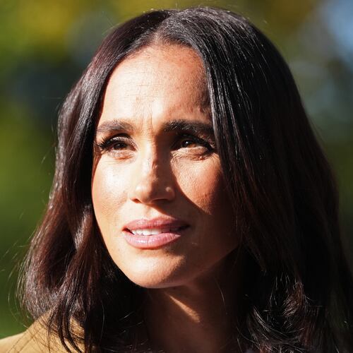 FILE - Meghan Markle, the Duchess of Sussex, takes part in the Scar Tree Walk in Melbourne, Australia, April 16, 2026. (Jonathan Brady/Pool Photo via AP, File)