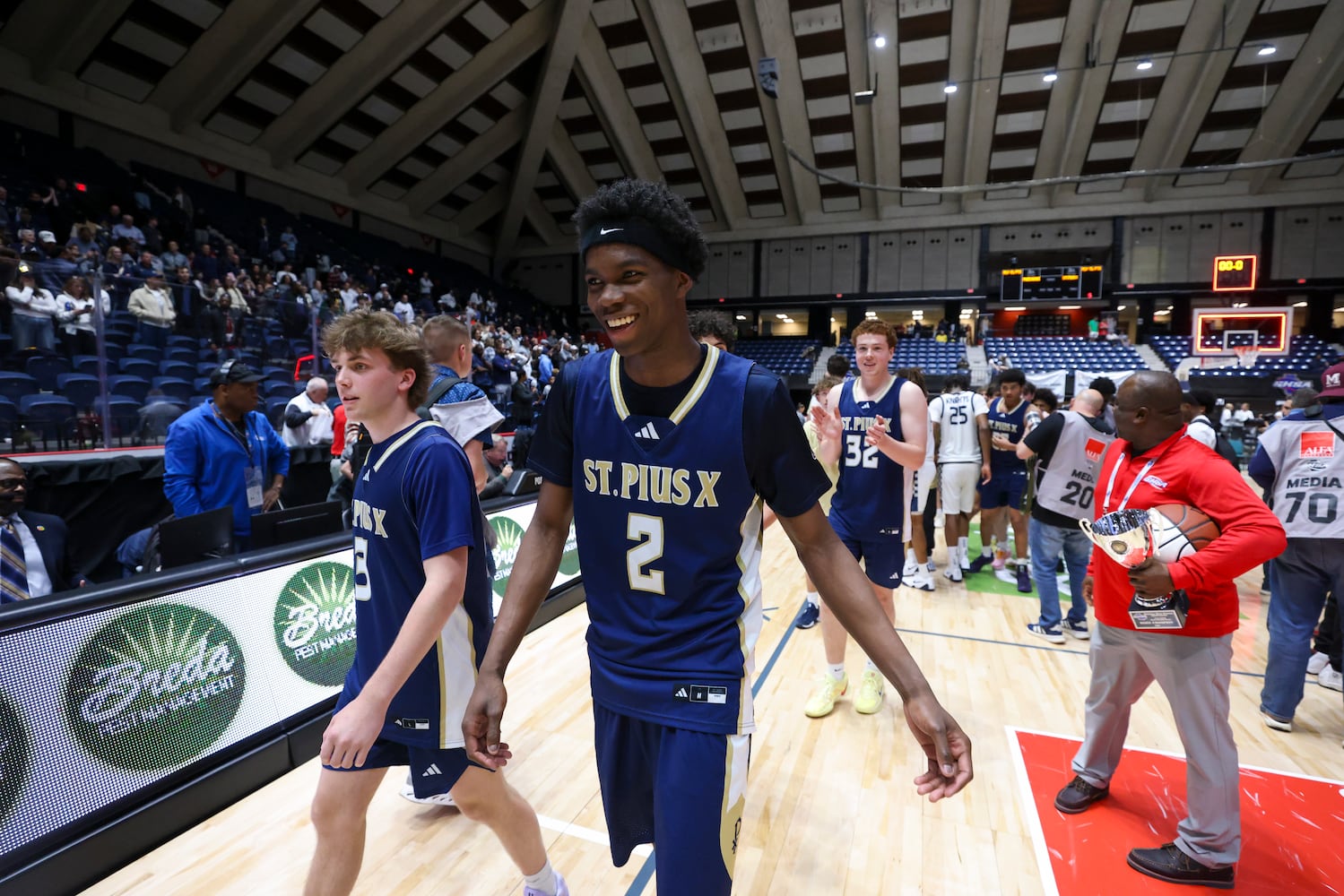 4A Boys State Championship game between St. Pius X and Pace Academy