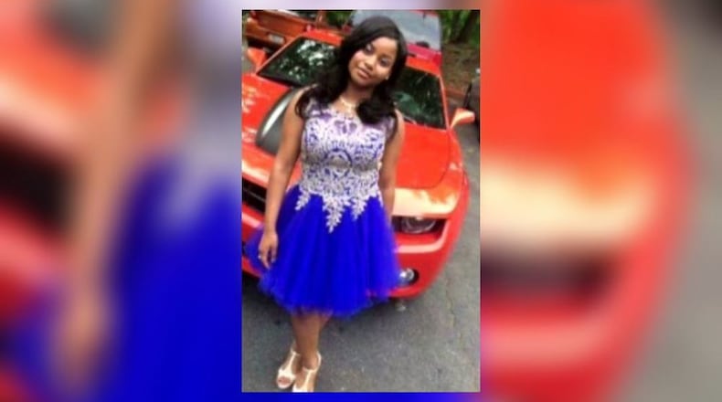 D’Shaunti Kyanni Hunter, 17, was found dead in a Barnesville cemetery on Sunday afternoon.