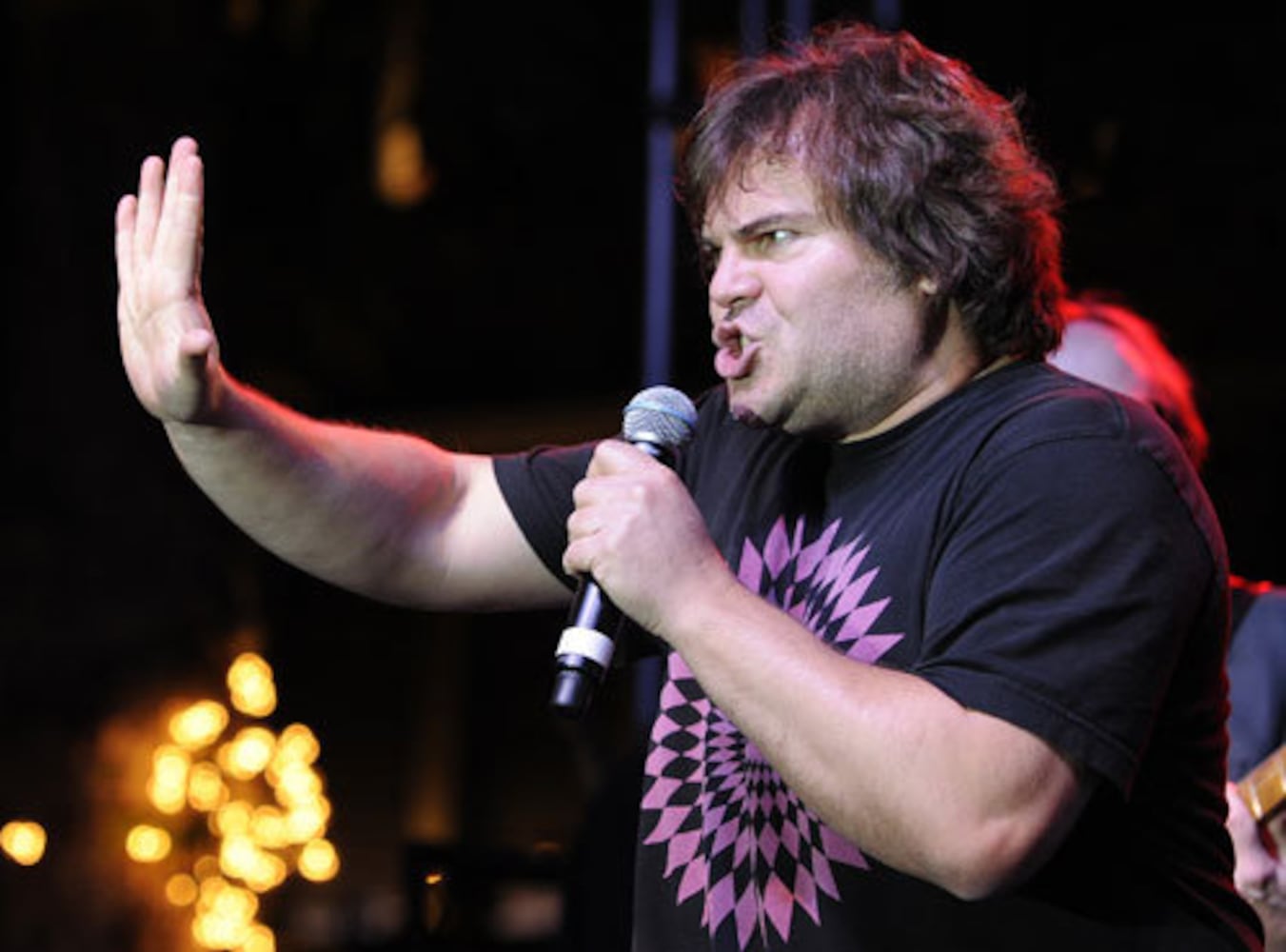 Jack Black performs at Autism is Awesomism