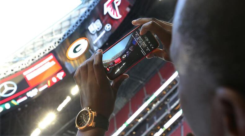 Stadium's nice. Teams that play there are, too. (Curtis Compton/AJC)