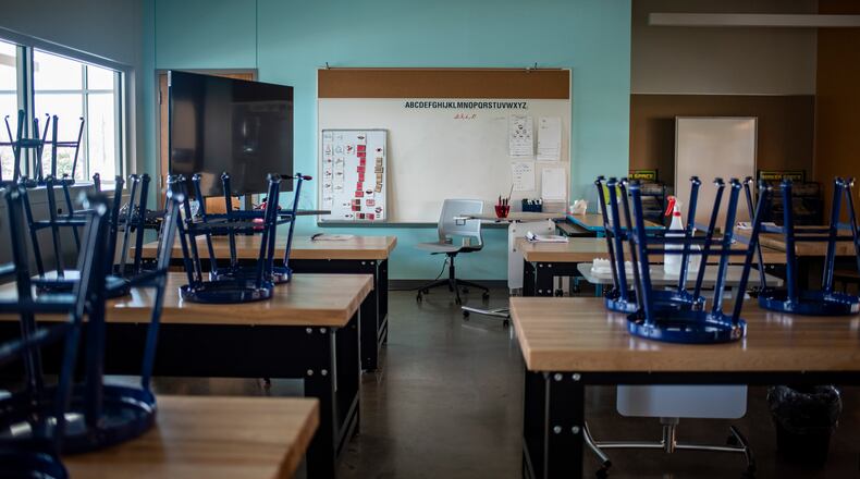 Many teachers consider 2021-2022 the most challenging year of their careers. (Sergio Flores/The New York Times)