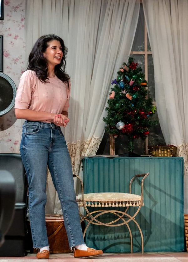 “Steel Magnolias,” with Alejandra Ruiz as Shelby, will be performed at Stage Door Theatre through Sunday, April 19. (Photo courtesy of Stage Door Theatre/Casey Gardner Ford)