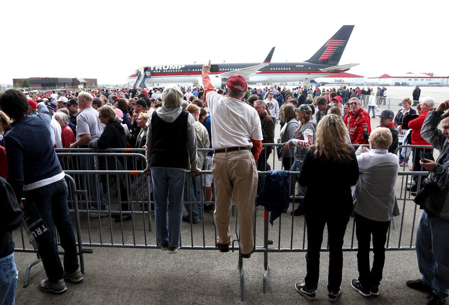 Trump Rally in Vandalia