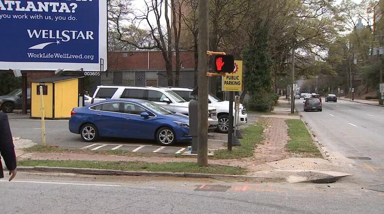 Marla Franks had to get 17 stitches after she tried to fight off a robber at Juniper and 5th streets.