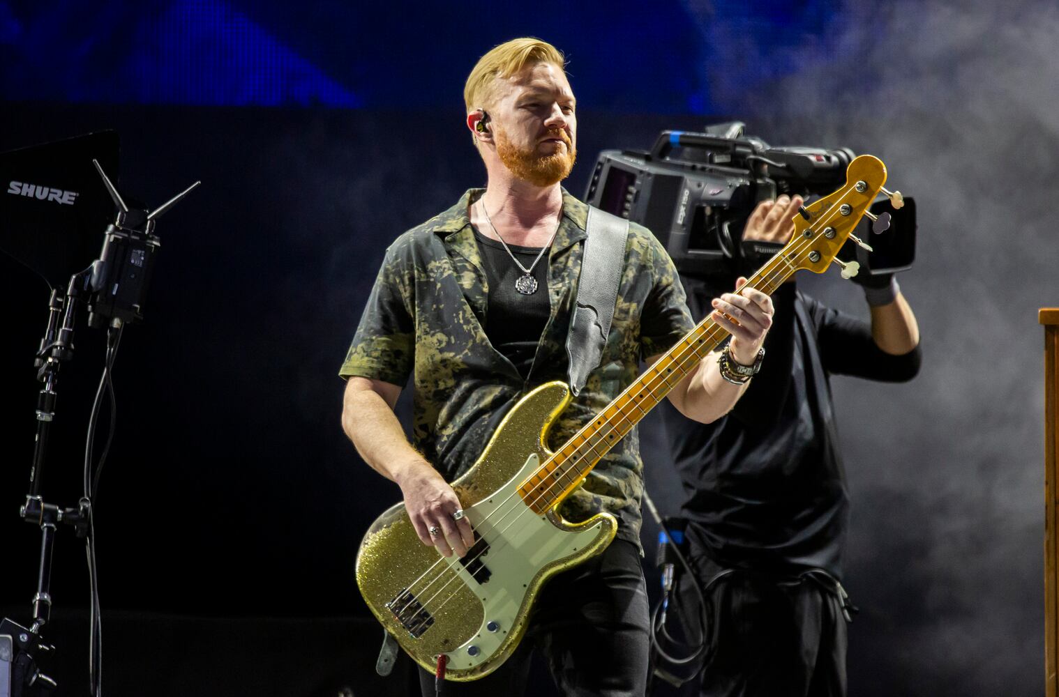 Atlanta, GA: The Ghost Hounds opened for The Rolling Stones  at Mercedes Benz Stadium on the Hackney Diamonds Tour. Photo taken Friday June 7, 2024. 060924 aajc rolling stones review (RYAN FLEISHER FOR THE ATLANTA JOURNAL-CONSTITUTION)