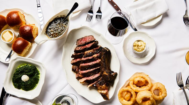 A spread of food from Slater's in Athens. / Courtesy of VisitAthensGA.com