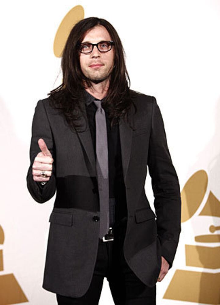 Backstage at the Grammy Nominations Concert