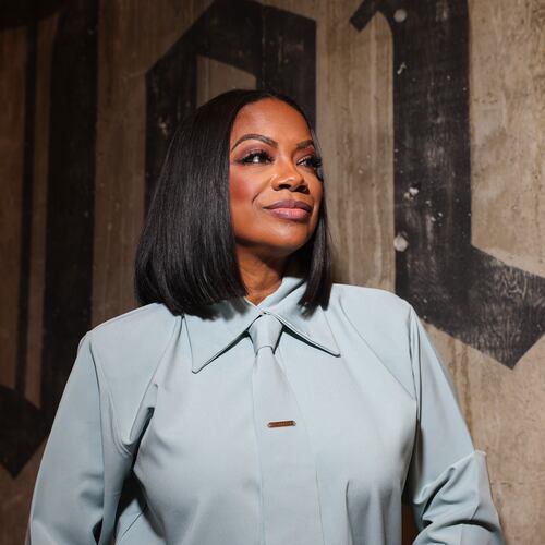 Singer, producer, Grammy-winning songwriter and "Real Housewives of Atlanta' alumna Kandi Burruss sat down with the AJC to talk about her divorce and one-woman show coming Wednesday to the Buckhead Theatre. (Arvin Temkar/AJC)