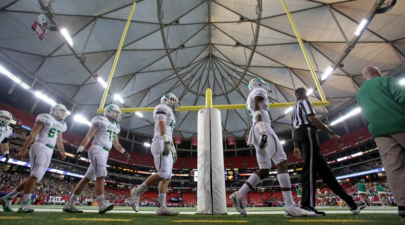 Georgia high school football playoffs will be at the Georgia Dome on Dec. 9 and 10. (AJC File)