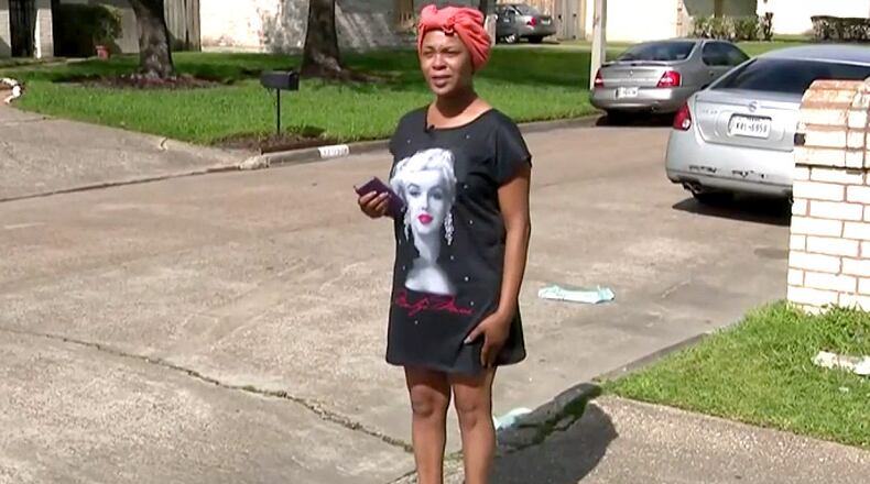 This outfit got parent Joselyn Lewis turned away from a high school in Houston, Texas.