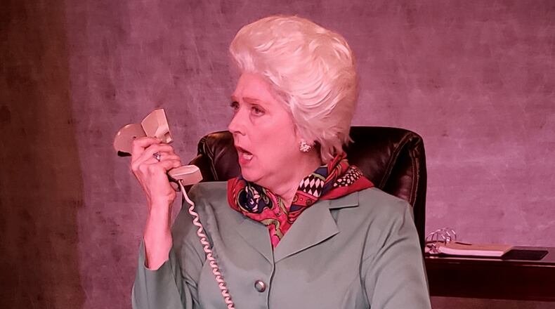 “Ann,” a one-woman show (by Holland Taylor) featuring Clarinda Ross as former Texas governor Ann Richards, continues through July 3 at ART Station in Stone Mountain.
Courtesy of Michael Hidalgo
