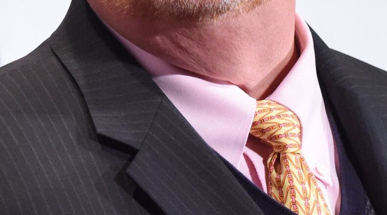 Mario Batali is photographed on April 19, 2017 at the Food Bank for New York City’s Can Do Awards Dinner in New York City. (Stephen Lovekin/Rex Shutterstock/Zuma Press/TNS)