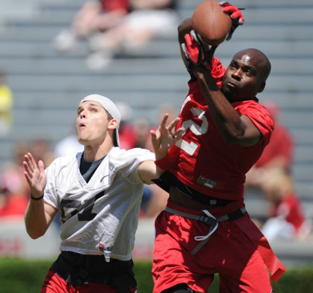 Bulldogs battle in G-Day scrimmage